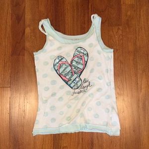 Justice tank top